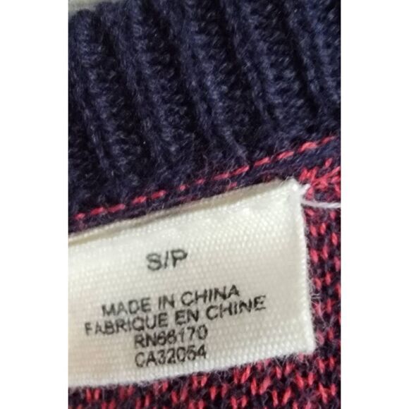 Moth Anthropologie Double Layer Cardigan Women's SZ S Fox Sweater - Picture 3 of 6